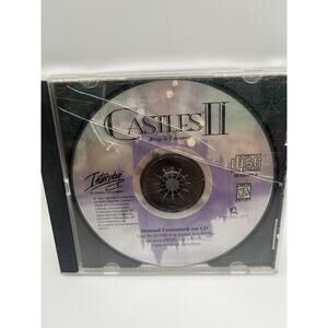 Castles II Siege & Conquest - Interplay CD DOS Vintage Retro PC Game Disc Only